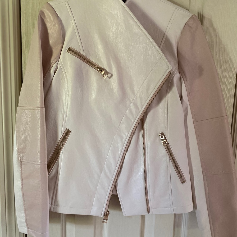 NWT Guess leather jacket size S